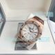 Replica Audemars Piguet Royal Oak 15400 Rose Gold Case Brown Leather Strap (2)_th.jpg